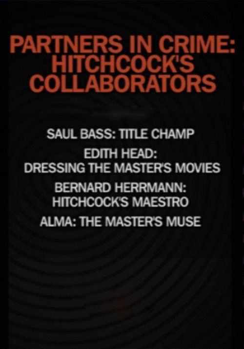Movie poster for Partners in Crime: Hitchcock's Collaborators (2008)