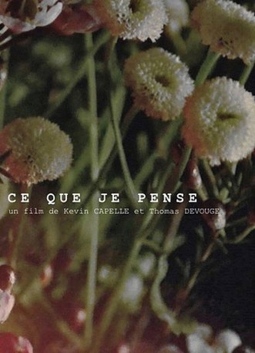 Movie poster for Ce que je pense (2017)