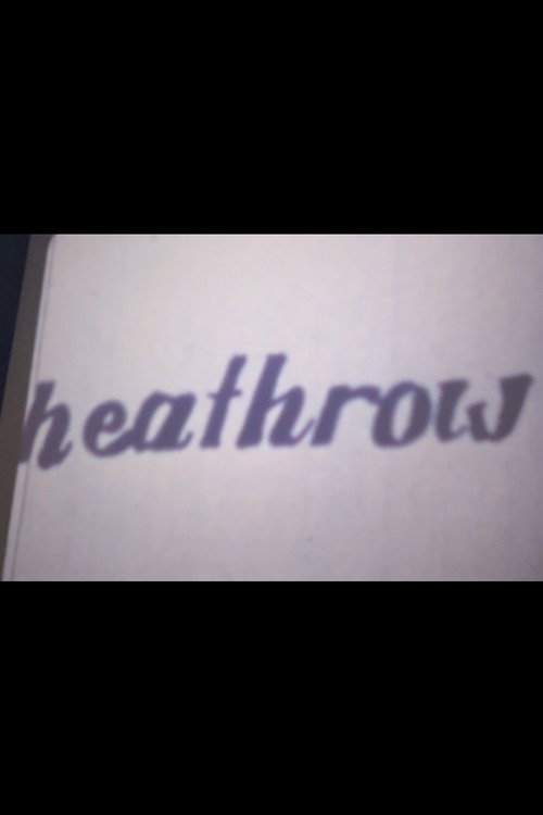 Movie poster for Heathrow