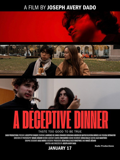 Movie poster for A Deceptive Dinner (2025)