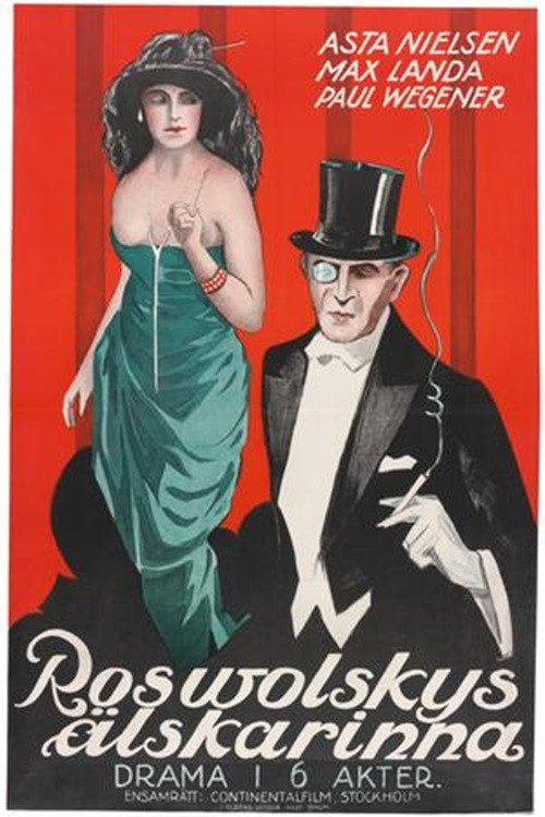 Movie poster for Roswolsky's Mistress (1921)