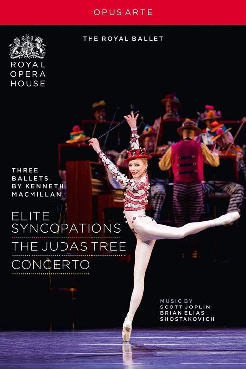 Movie poster for Three Ballets by Kenneth MacMillan: Elite Syncopations/The Judas Tree/Concerto (2010)