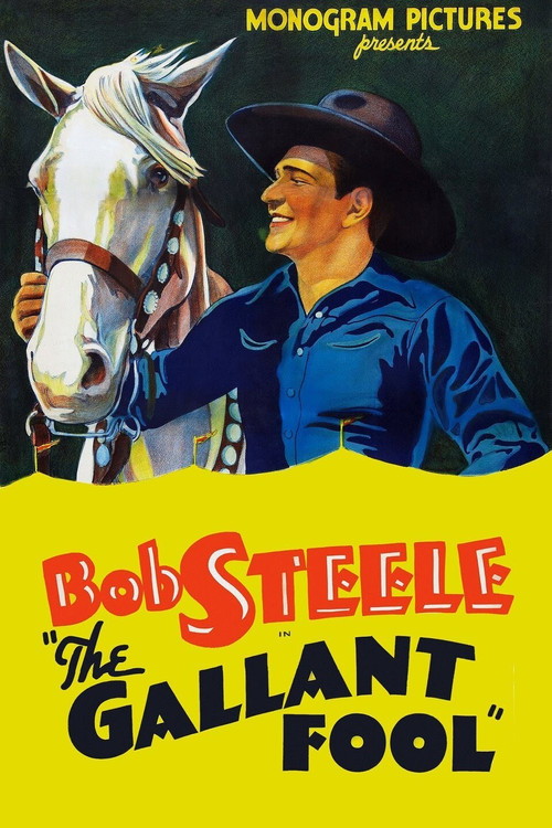 Movie poster for The Gallant Fool (1933)