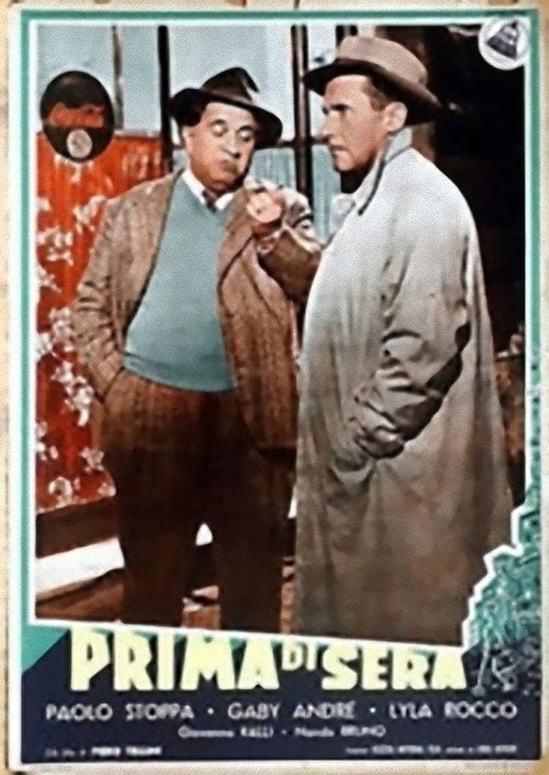 Movie poster for Prima di sera (1954)