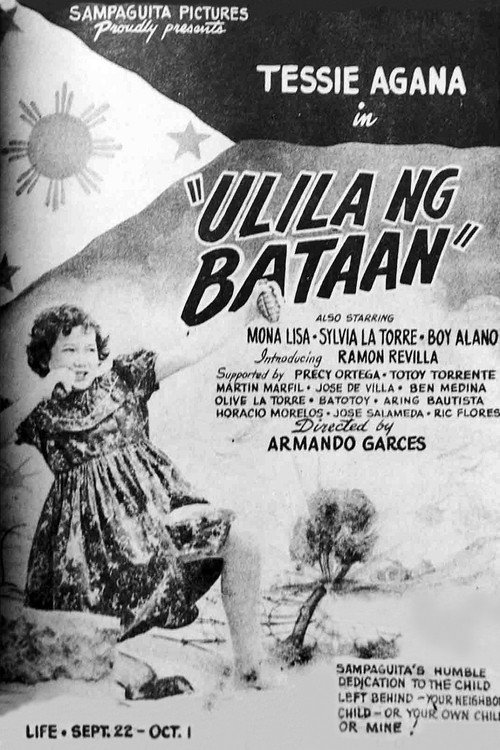 Movie poster for Ulila ng Bataan (1952)