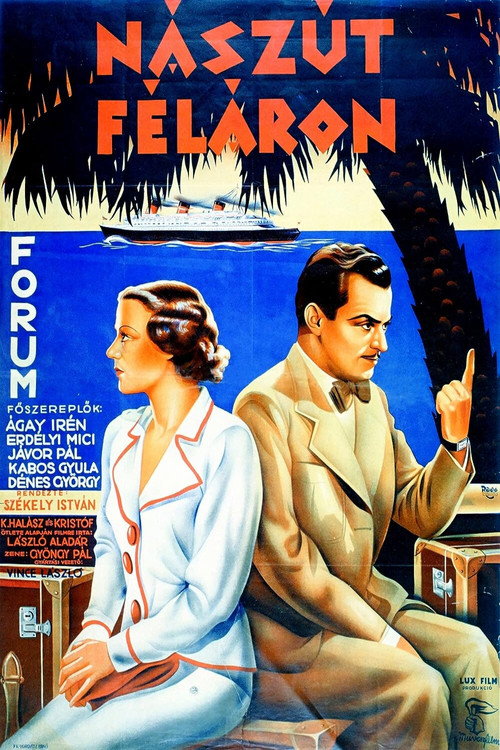 Movie poster for Nászút féláron (1936)