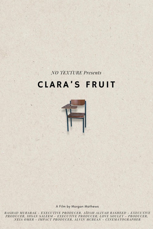 Movie poster for Clara's Fruit (2025)