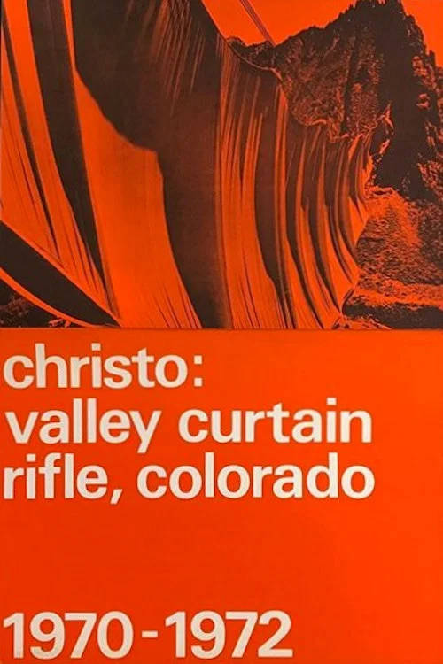 Movie poster for Christo's Valley Curtain (1974)
