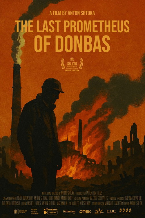 Movie poster for The Last Prometheus of Donbas (2026)