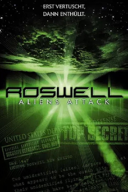 Movie poster for Roswell: The Aliens Attack (1999)