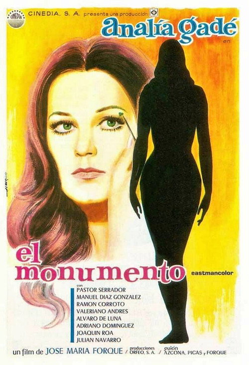 Movie poster for El monumento (1970)