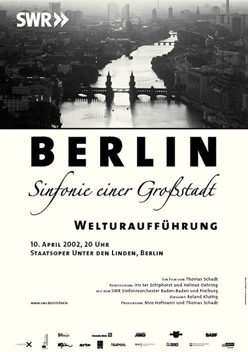 Movie poster for Berlin Symphony (2002)