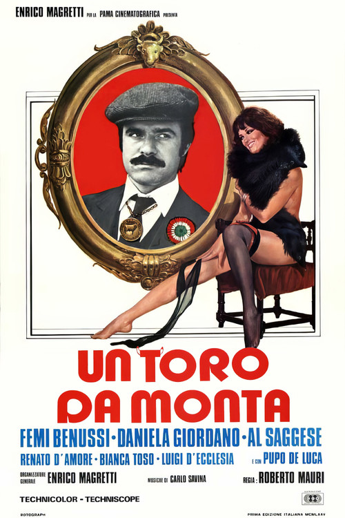 Movie poster for A Bull for Mounts (1976)