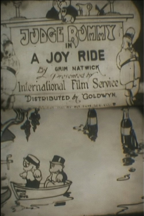 Movie poster for A Joy Ride (1922)