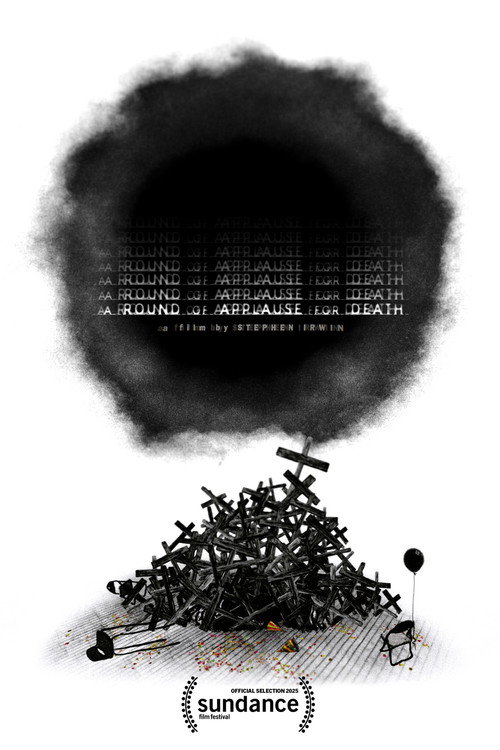 Movie poster for A Round of Applause for Death (2024)