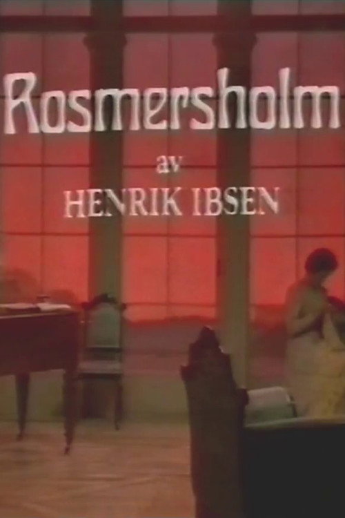 Movie poster for Rosmersholm (1984)