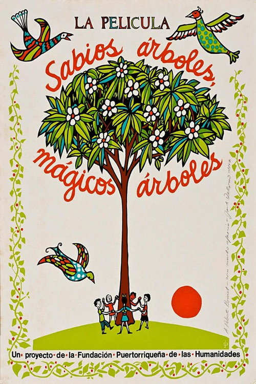 Movie poster for Sabios árboles, mágicos árboles (1987)
