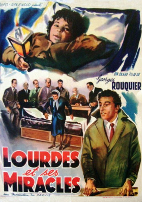 Movie poster for Lourdes et ses miracles (1955)