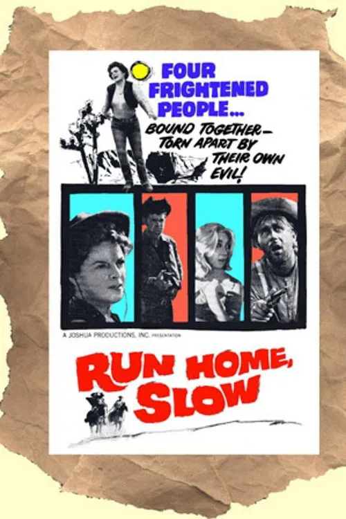 Movie poster for Run Home Slow (1965)