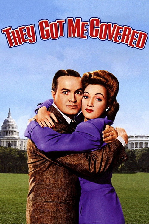 Movie poster for They Got Me Covered (1943)