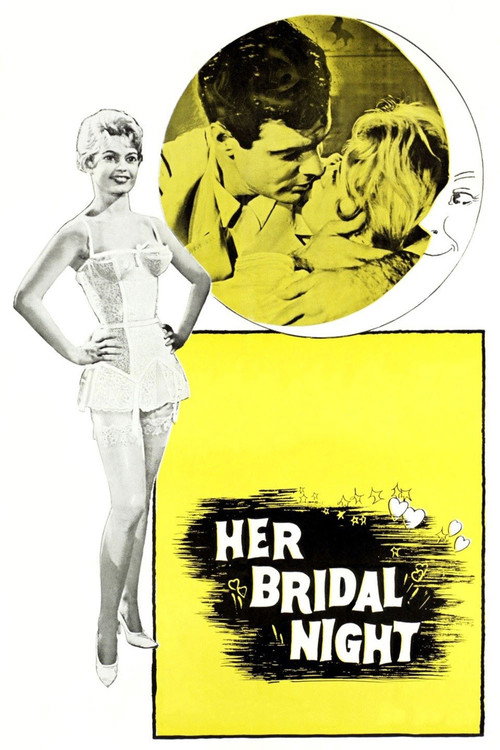 Movie poster for Her Bridal Night (1956)