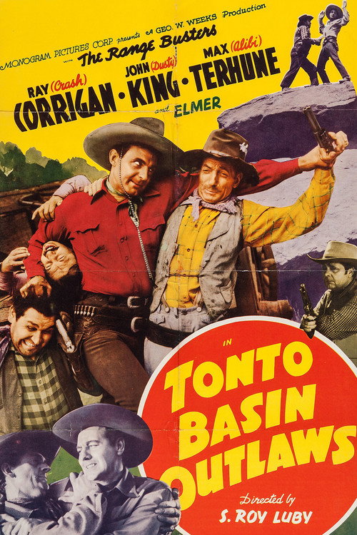 Movie poster for Tonto Basin Outlaws (1941)