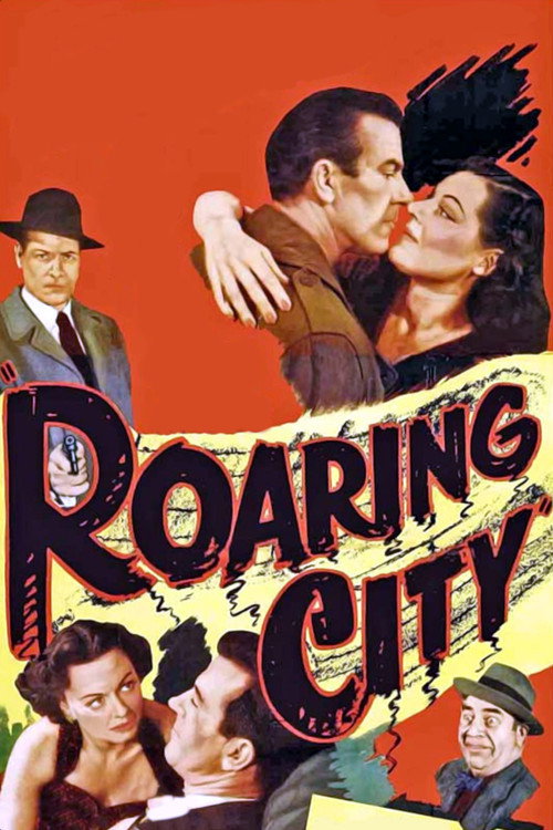 Movie poster for Roaring City (1951)