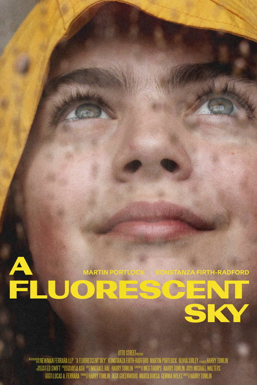Movie poster for A Fluorescent Sky (2022)