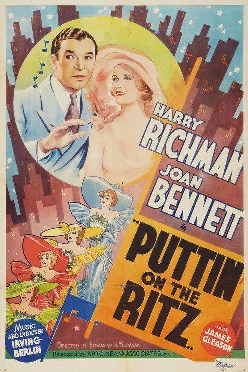 Movie poster for Puttin' on the Ritz (1930)