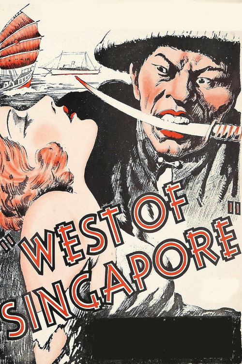 Movie poster for West of Singapore (1933)