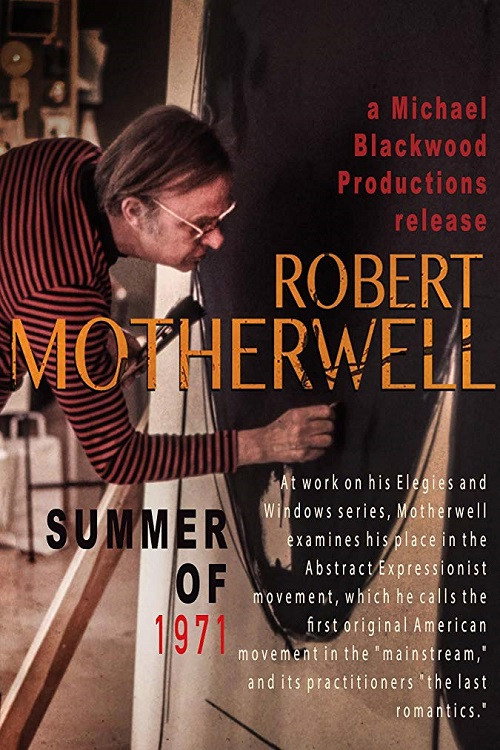Movie poster for Robert Motherwell: Summer of 1971 (1972)