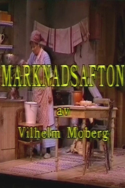 Movie poster for Marknadsafton (1989)