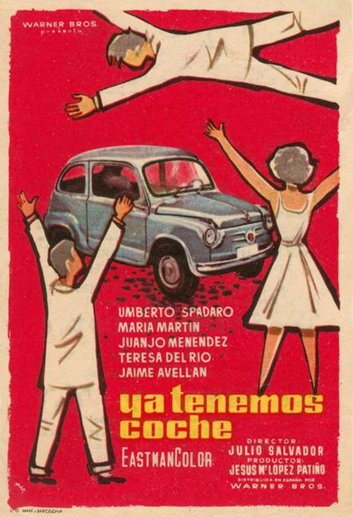 Movie poster for Ya tenemos coche (1958)
