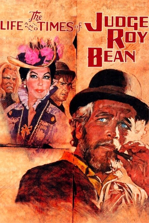 Movie poster for The Life and Times of Judge Roy Bean (1972)
