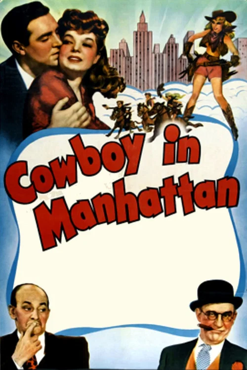 Movie poster for Cowboy in Manhattan (1943)