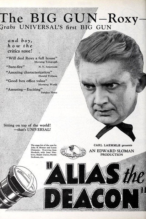 Movie poster for Alias The Deacon (1927)