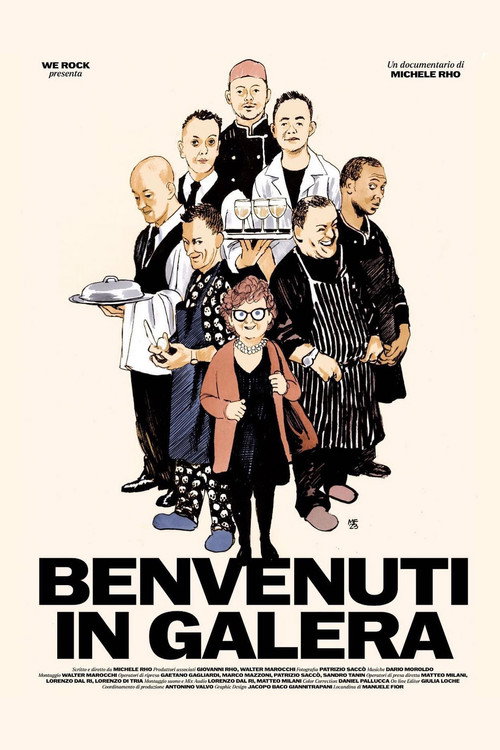 Movie poster for Benvenuti in galera (2023)