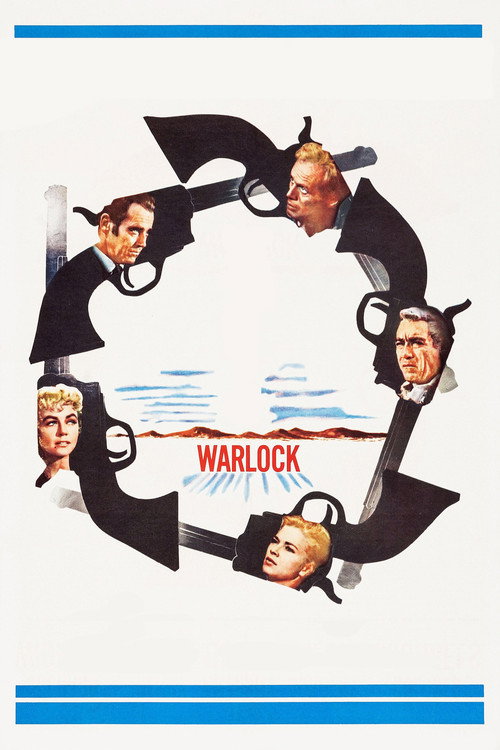 Movie poster for Warlock (1959)