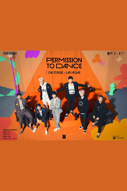 Movie poster for BTS Permission to Dance on Stage - Las Vegas (2022)