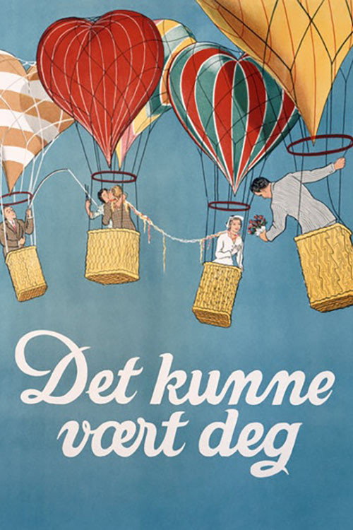 Movie poster for Det kunne vært deg (1952)
