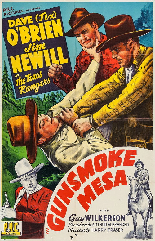 Movie poster for Gunsmoke Mesa (1944)