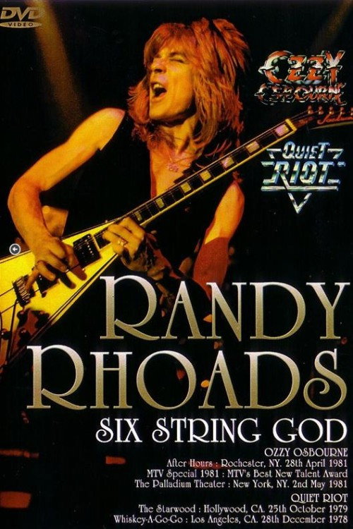 Movie poster for Randy Rhoads – Six String God (2006)