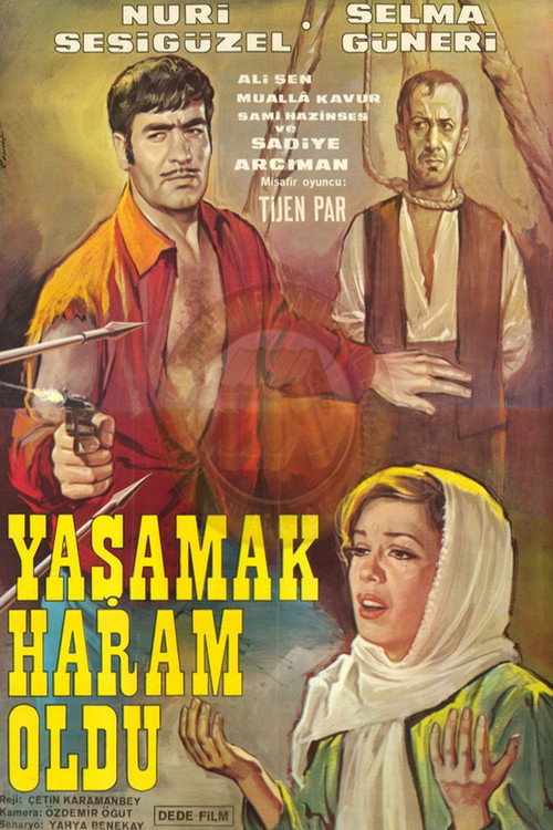 Movie poster for Yaşamak Haram Oldu (1968)