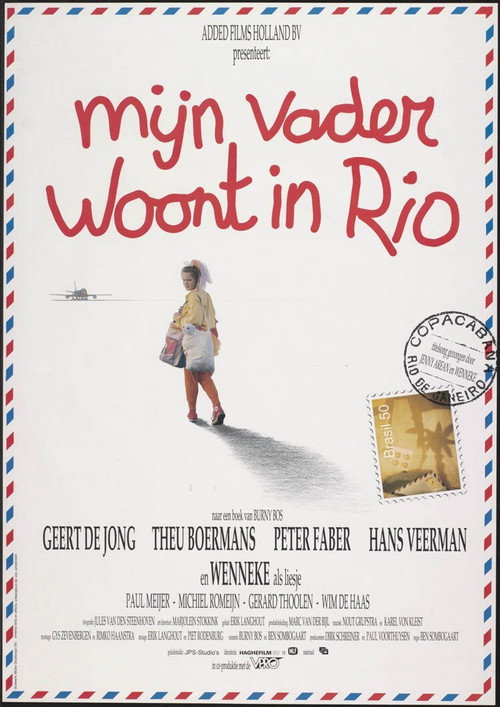 Movie poster for My Father Lives in Rio (1989)