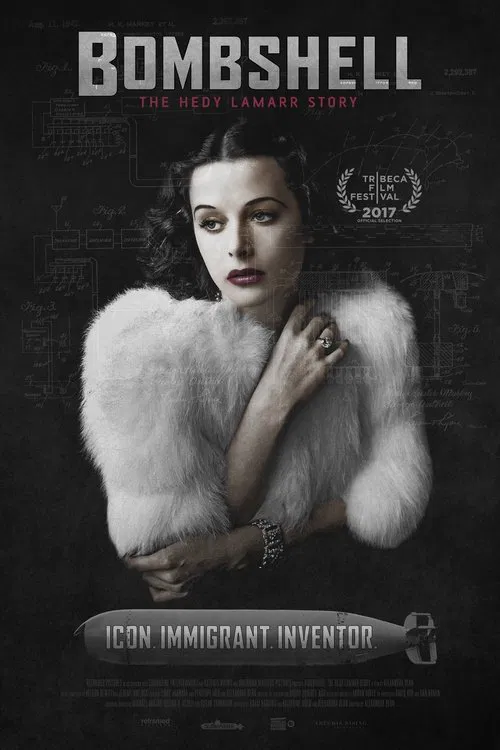 Movie poster for Bombshell: The Hedy Lamarr Story (2018)