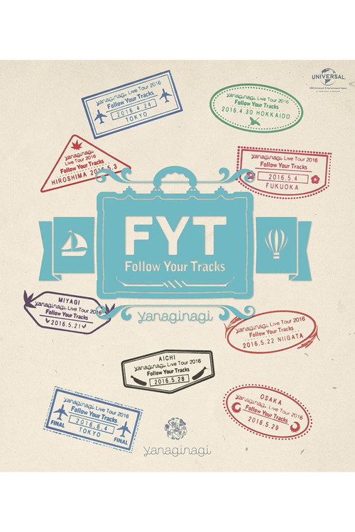 Movie poster for Nagi Yanagi LIVE TOUR 2016 "Follow your Tracks" (2016)