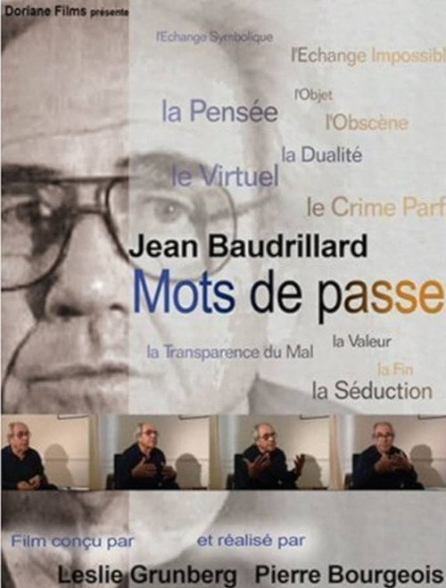 Movie poster for Mots de passe