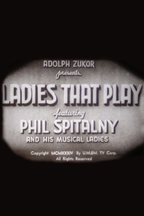 Movie poster for Ladies That Play (1934)
