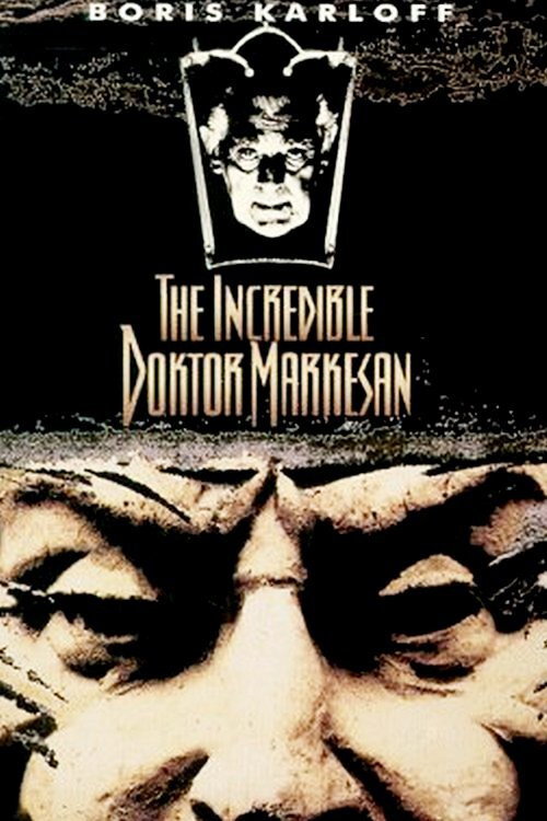 Movie poster for The Incredible Doktor Markesan (1962)