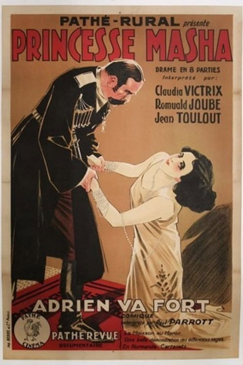 Movie poster for Princesse Masha (1928)